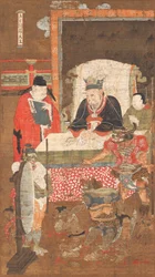 Ten Kings of Hell, the King Yanluo (Yamaraja)